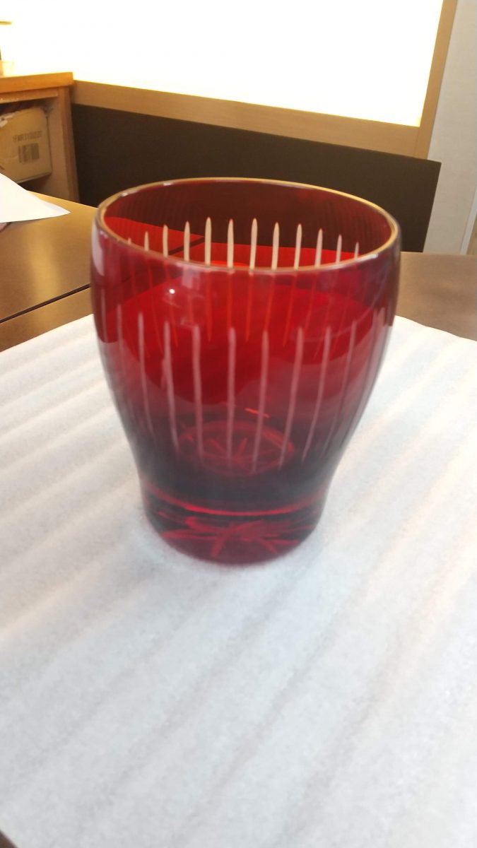 Edokirikokan glass curving lesson 9