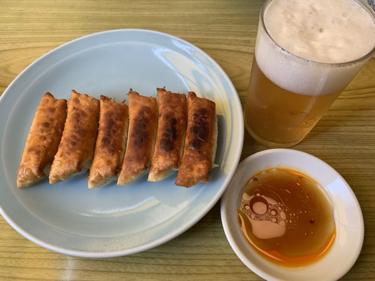 gyoza king asakusa goyza and beer