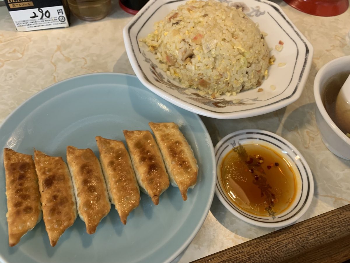 gyoza king asakusa goyza and fried rice